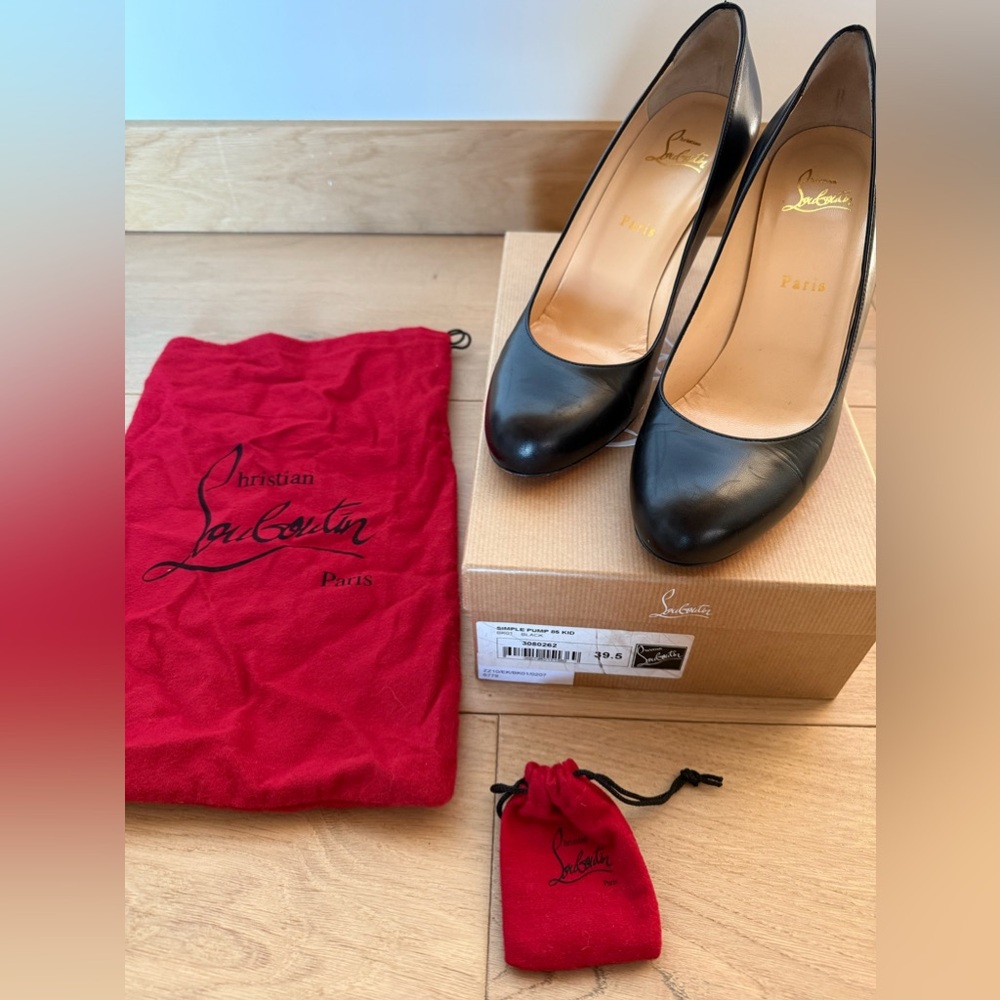 Christian Louboutin - Simple Pump 85 Black